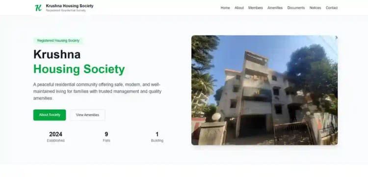 Krushna Housing Society, Satara image