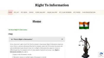 RTI Club, India image